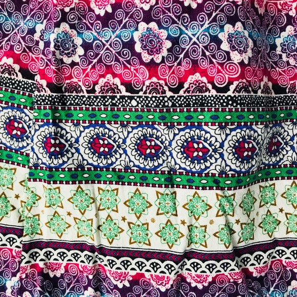 Two-way Traditional Pattern Long Dress - Picture 3 of 12